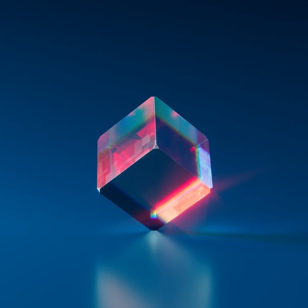 Cube in equilibrium